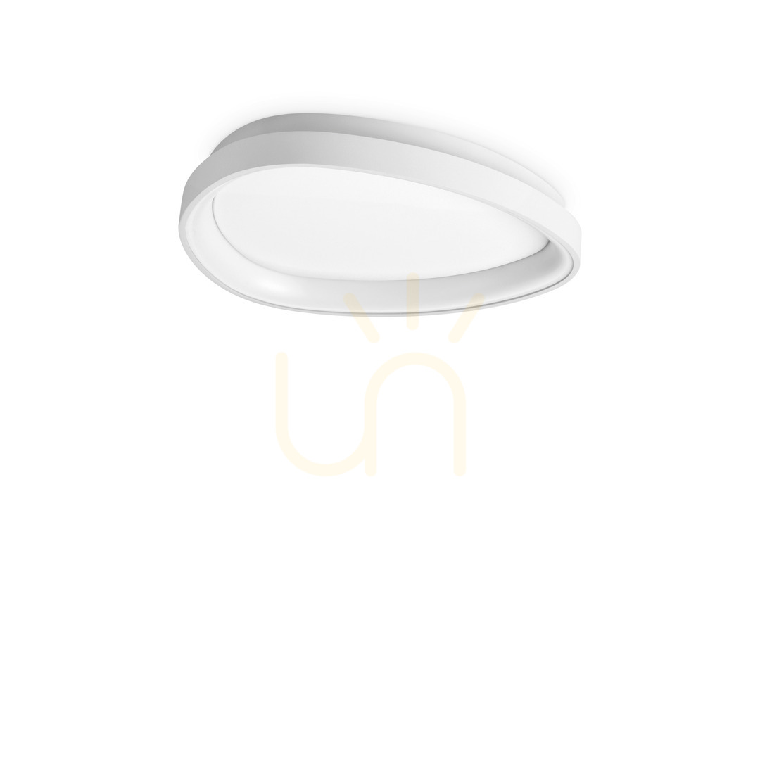 Plafon sufitowy Ideallux Gemini 341439 biały LED 24W 2700K 42,5 cm