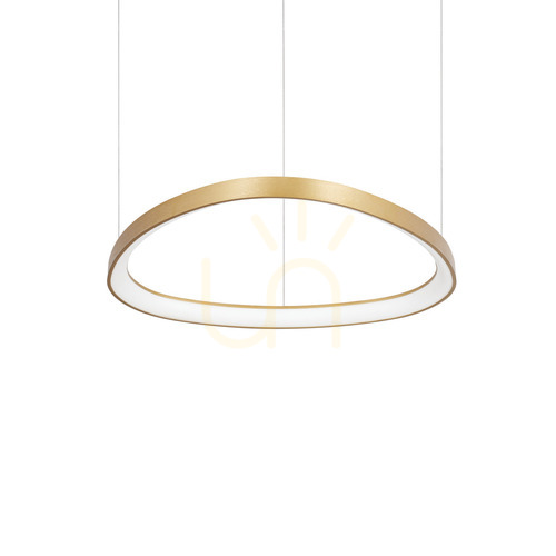 Check Pendant Light Ideallux Gemini Brass 61 cm LED 2700K 341576