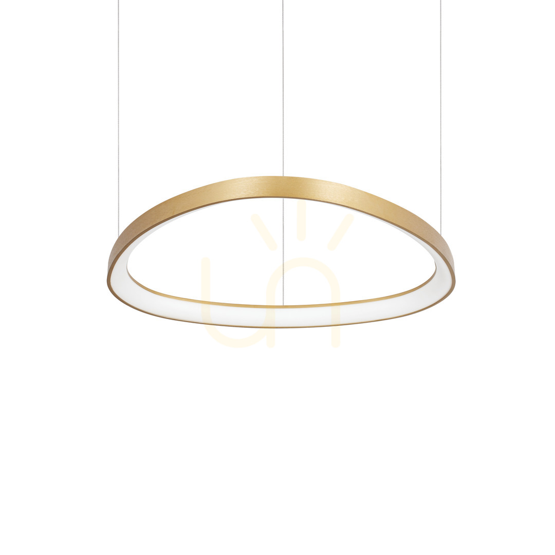 Pendant Light Ideallux Gemini Brass 61 cm LED 2700K 341576