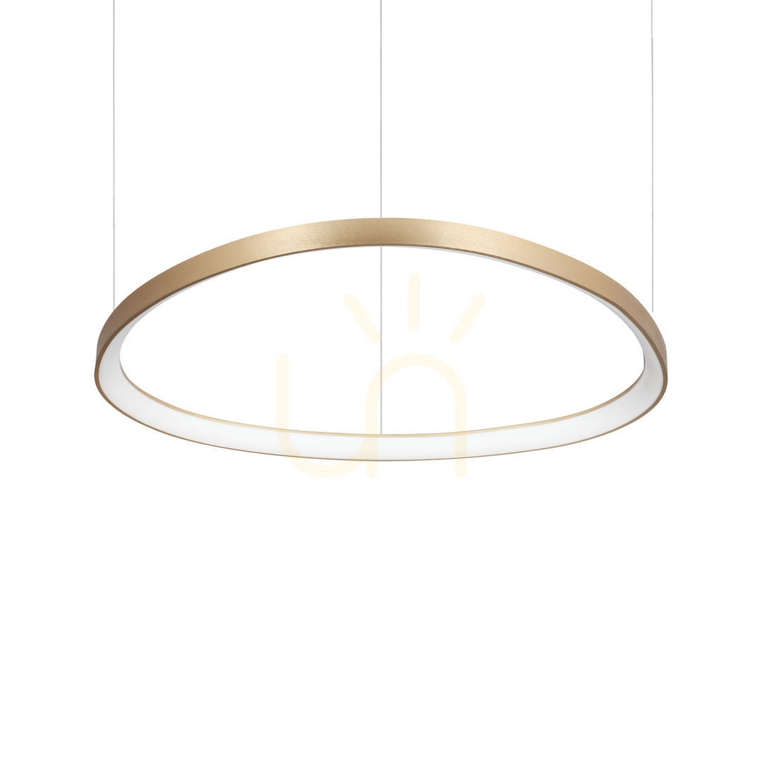 Pendant Light Ideallux Gemini Brass 81 cm LED 2700K 341606
