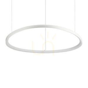 Pendant Light Ideallux Gemini 341613 White LED 2700K 105 cm small 0