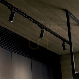 Lighting Rail Ideallux LINK Mono Black 300 cm Surface Profile 344973 small 2