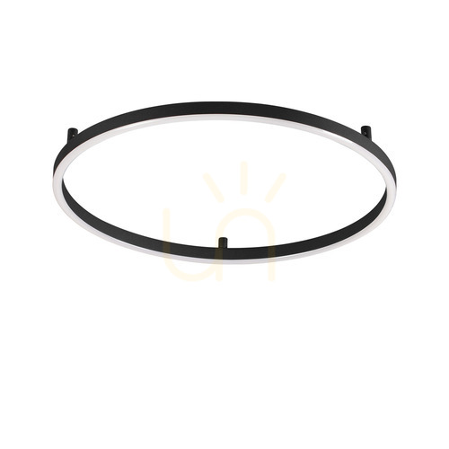 Check Plafon Ideallux Oracle Slim 341972 biały LED 53W 2700K 90 cm okrągły
