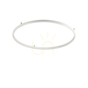 Plafon sufitowy Ideallux Oracle Slim 341996 biały LED 53W 4000K 90 cm small 0