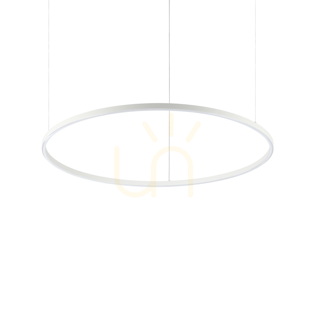 Pendant Light Ideal Lux Oracle Slim D090 Round White 4000K DALI 342139