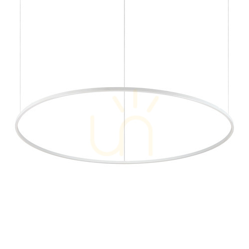 Check Pendant Light Ideal Lux Oracle Slim White 150 cm LED 2700K 342177