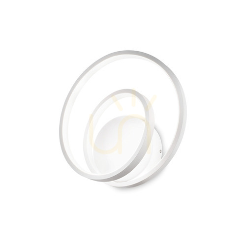 Check Wall Light Ideallux OZ 342221 White LED 26W 2700K 29 cm