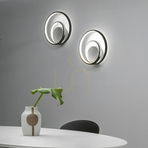 Wall Light Ideallux OZ Brass LED 4000K 29 cm 342276 small 2