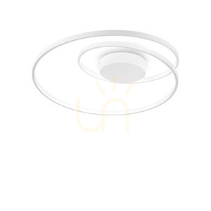Plafon sufitowy Ideallux OZ 342283 biały LED 47W 2700K 60 cm small 0