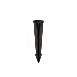 Garden Spike Ideallux O-ZONE 345673 Black Metal 20.1 cm small 0