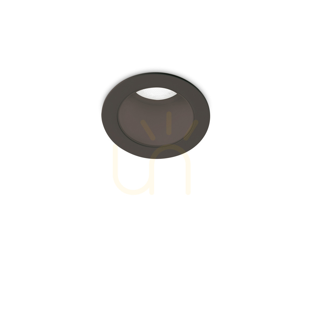 Recessed luminaire Ideallux QUARK 305851 black LED 3W 3000K 2.8 cm