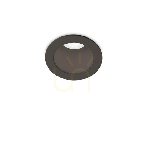 Check Recessed luminaire Ideallux QUARK 327495 black 5W 3000K 4cm