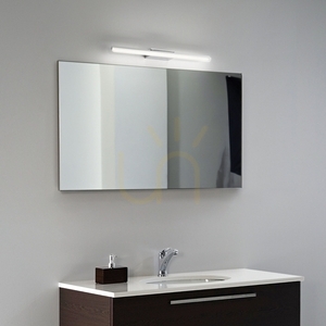 Outdoor Wall Lamp Ideallux Riflesso 345130 Chrome LED 82 cm small 1