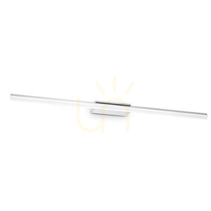 Outdoor Wall Lamp Ideallux Riflesso 345130 Chrome LED 82 cm small 0