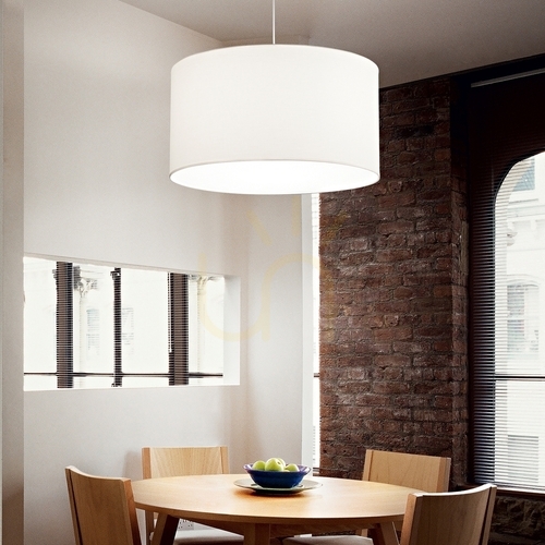 Check Pendant Light Ideallux SET UP 348193 White 3xE27 24 cm