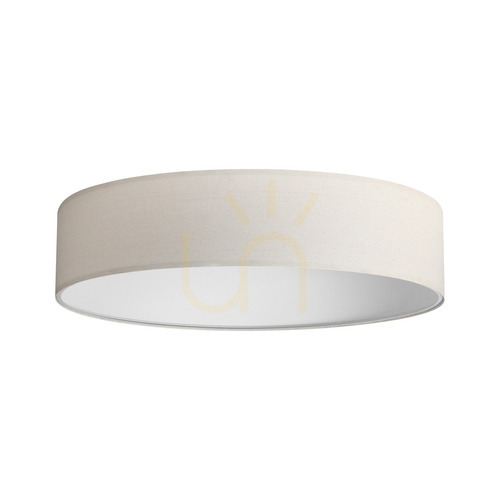 Check Lampshade Ideallux SET UP Slim Beige Textile D90 H18 346052