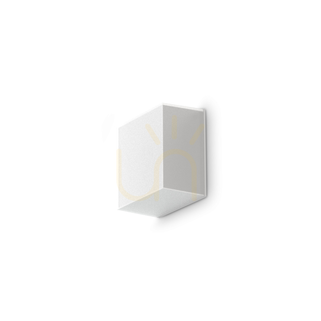 Outdoor Wall Lamp Ideallux Snow 326221 LED 6W 4000K White IP44