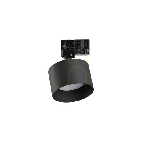 Check Track Light Ideallux Spike 336626 Black GX53 3-Phase