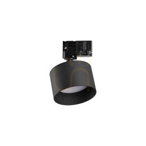 Track Light Ideallux Spike 336626 Black GX53 3-Phase small 0