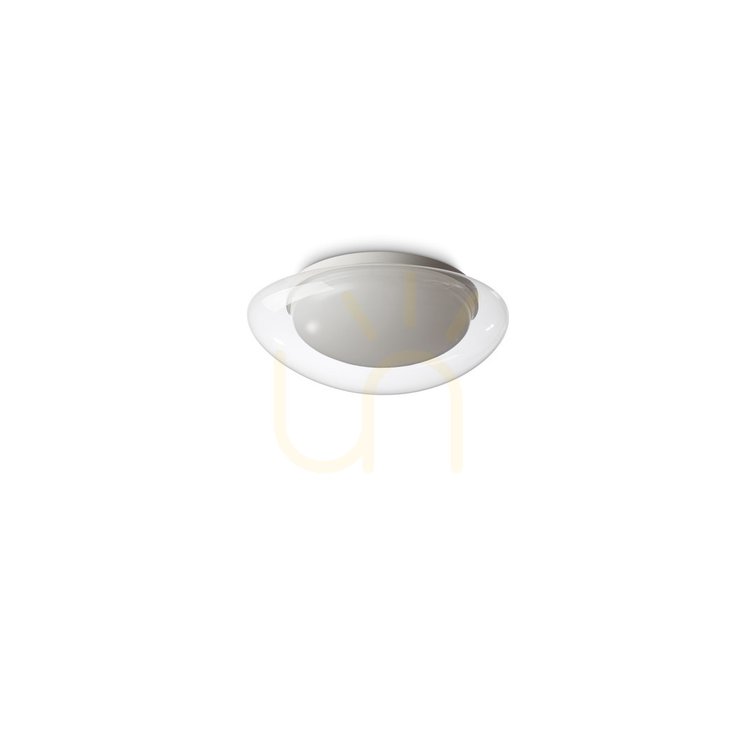 Plafon Ideallux Squish 332406 transparentny LED 10W 34,4 cm