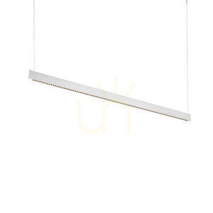 Pendant Light Ideallux Steel Slim Accent White 120 cm LED 3000K 348414 small 0