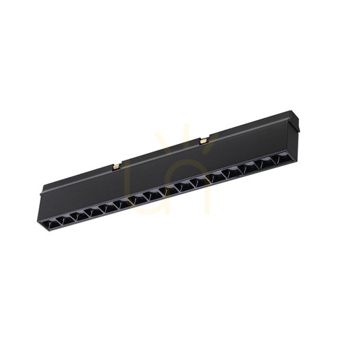 Check Track Light Ideallux Stick Black 16W 3000K Dimmable 343532