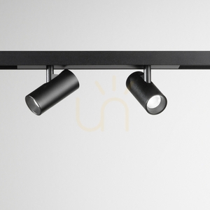 Track Light Ideallux Stick Double 6W 2700K Black 345024 small 1