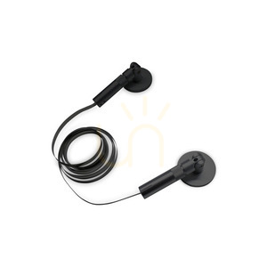 LED Track Extension Cable Ideallux TESI Black 5 m 344911 small 0