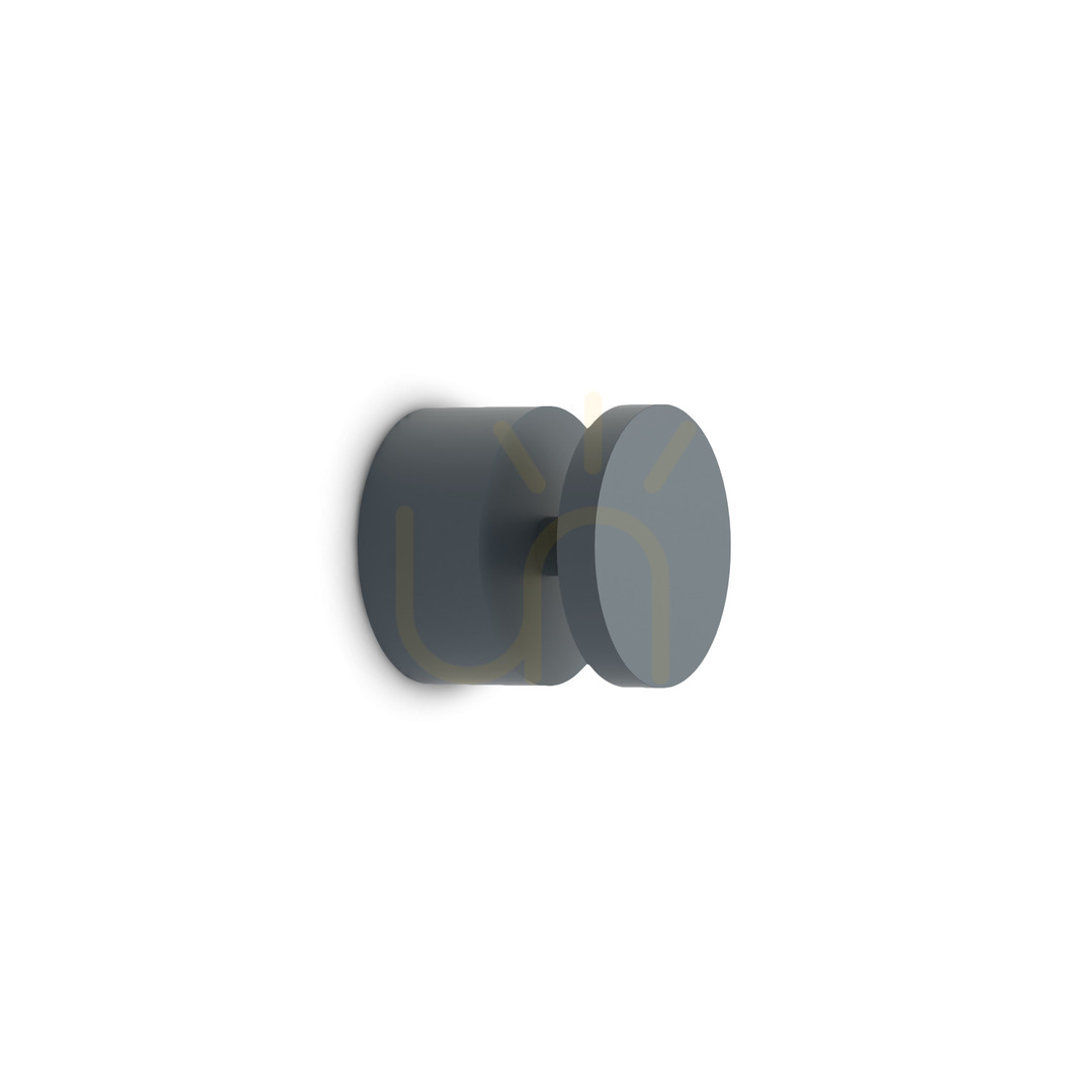 Outdoor Wall Lamp Ideallux Toffee 321189 Anthracite LED 8W Aluminum 8 cm