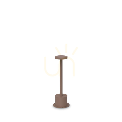 Check Outdoor Standing Light Ideallux TOFFEE Brown 25 cm LED 8W 347752
