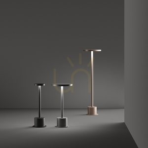 Outdoor Standing Light Ideallux TOFFEE Brown 50 cm LED 8W 347783 small 1