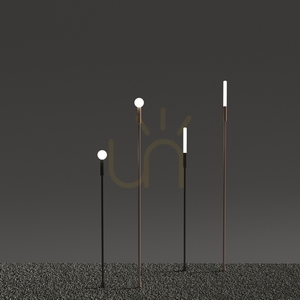 Outdoor Standing Light Ideallux Twiggy 347875 Coffee Brown LED 74 cm small 2