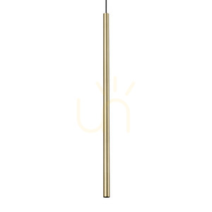 Pendant Light Ideallux Look Ultrathin Brass LED 6 cm 339733 small 0