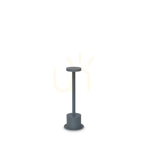 Check Outdoor Standing Light Ideallux Toffee 347745 Anthracite 25 cm LED 8W