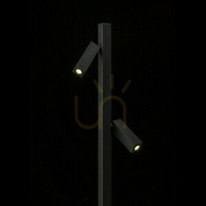 Fado Floor Standing Lamp Black 230 V Led 2x3 W 45° 3000 K small 2