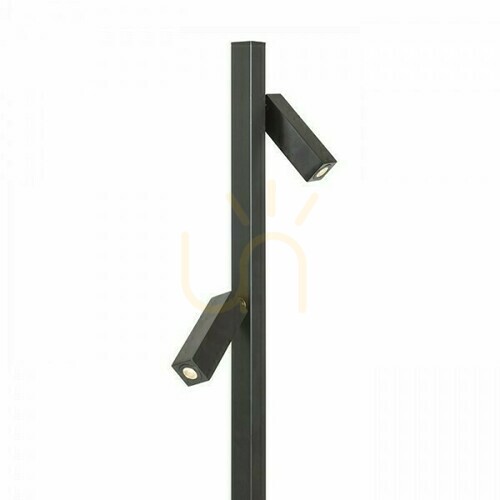 Check Fado Floor Standing Lamp Black 230 V Led 2x3 W 45° 3000 K