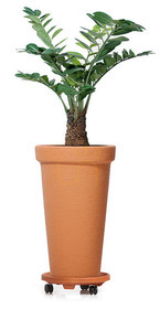 CLASSIC TOWER frost resistant flower pot - brick 86 L small 3