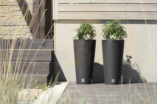 Check RATO TUBUS frost resistant flowerpot - white 8 L