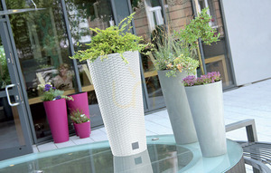 RATO TUBUS frost resistant flowerpot - white 8 L 4 RATO TUBUS frost resistant flowerpot - white 8 L small 4