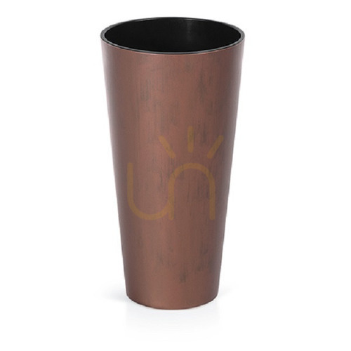 Check TUBUS SLIM BETON CORTEN frost resistant flowerpot - color corten steel 15.5 L