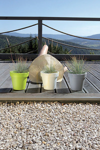 Prosperplast Lofly plant pot stone grey Ø58 cm 87 L small 1