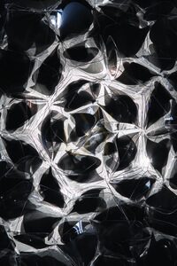Slamp Clizia Ceiling/Wall Large Mama Non Mama Black Ceiling Lamp. small 1