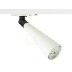 Alexis Spotlight for 1-Circuit Tracks White/Black 230 V GU10 max. 5 W small 3