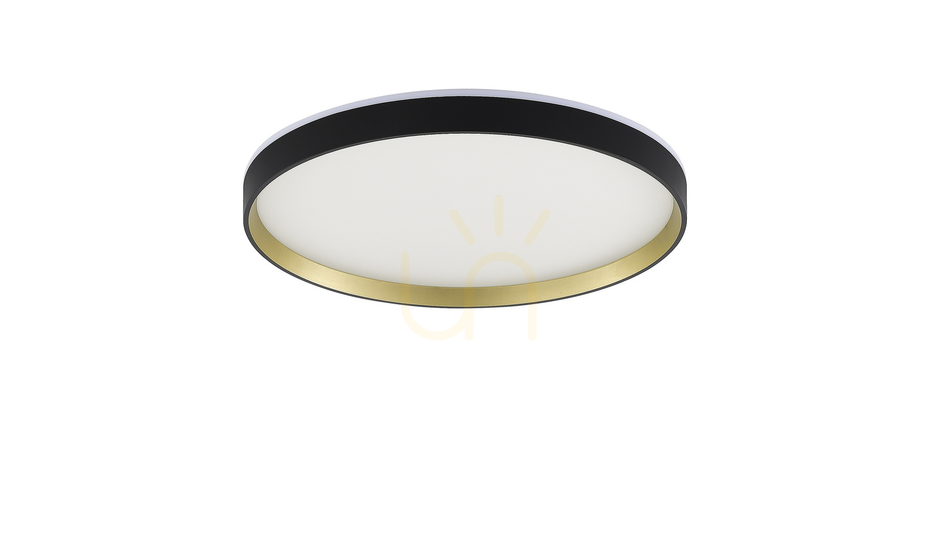 Ceiling light Zuma Line ORBITRAL MS750400R-BK&GD LED black