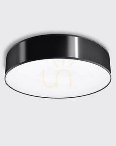 Ceiling lamp ARENA black Sollux small 0