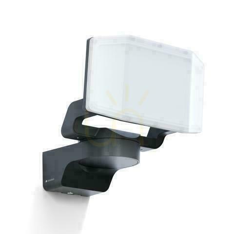 Check Steinel XLED Protect 090029 LED floodlight without sensor, anthracite, 13.6 W 3000 K