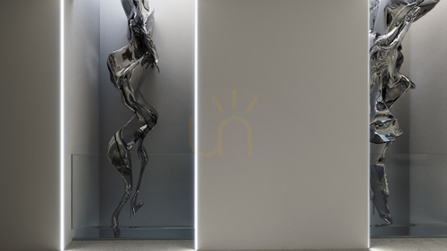 Check Lumines CANTO LED profile 1 m, white lacquered, external corner for plasterboard, unperforated, strip up to 12 mm