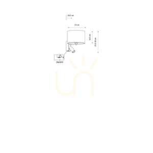 Wall lamp AMARELA A 11661 Nowodvorski small 4