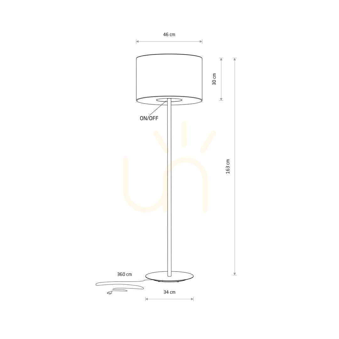 Preview AMARELA Floor Lamp 11663 Nowodvorski AMARELA Floor Lamp 11663 Nowodvorski