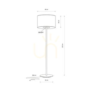 LAGO Floor Lamp 11676 Nowodvorski 3 LAGO Floor Lamp 11676 Nowodvorski small 3